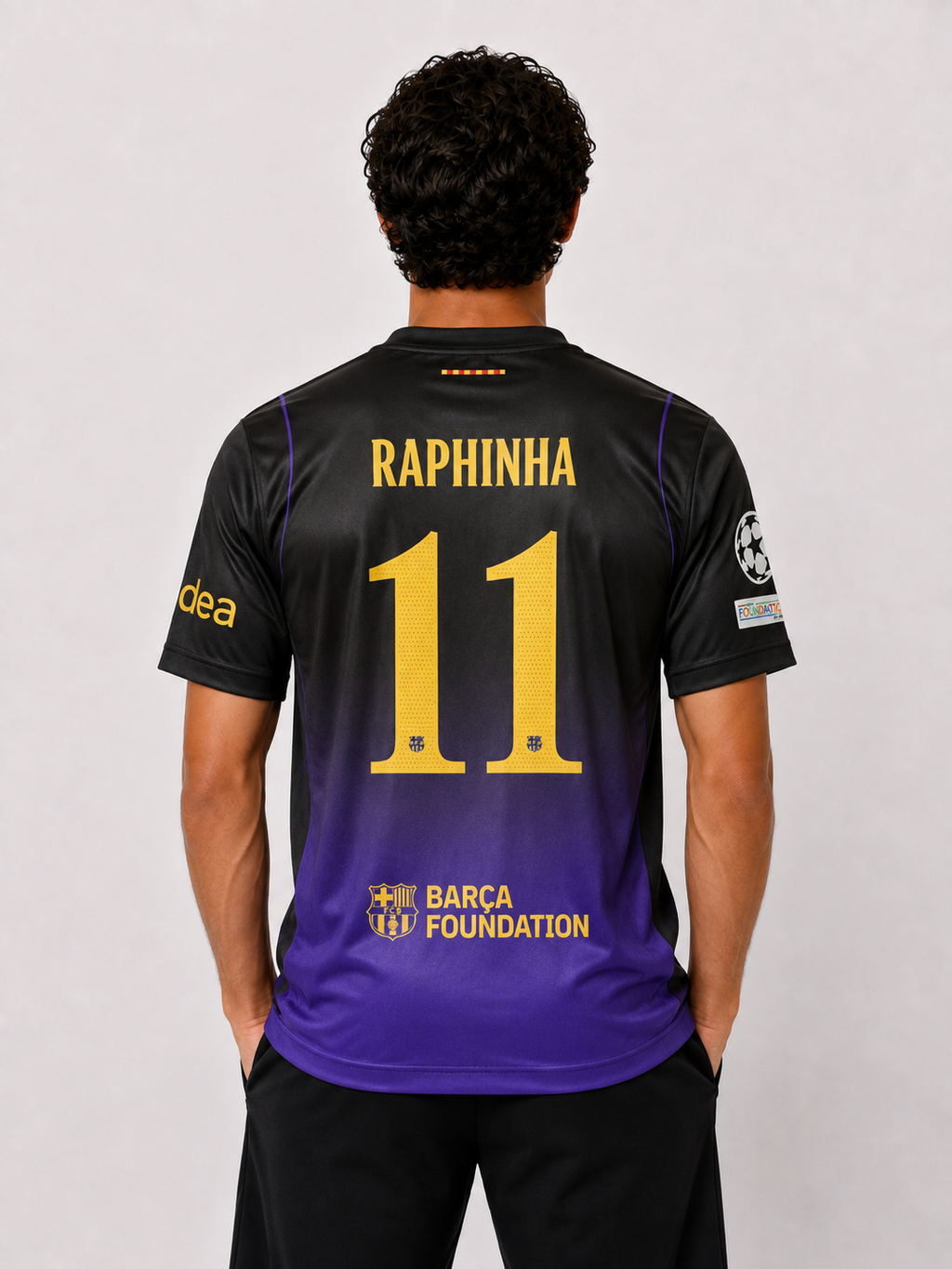 Barcelona 2026 Away Jersey Raphinha Sublimation