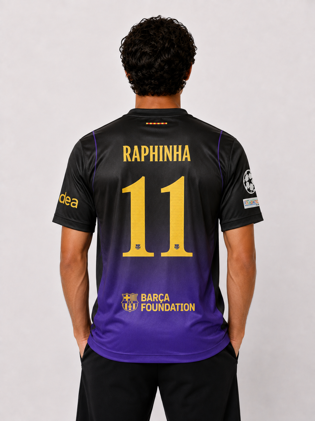 Barcelona 2026 Away Jersey Raphinha Sublimation