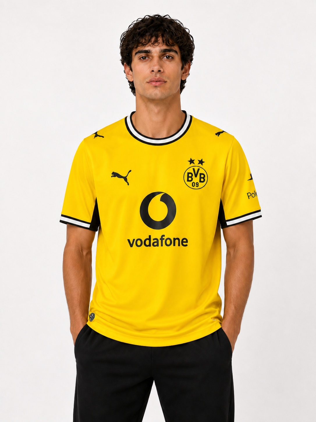 Dortmund Home Jersey 26-27 Embroidery