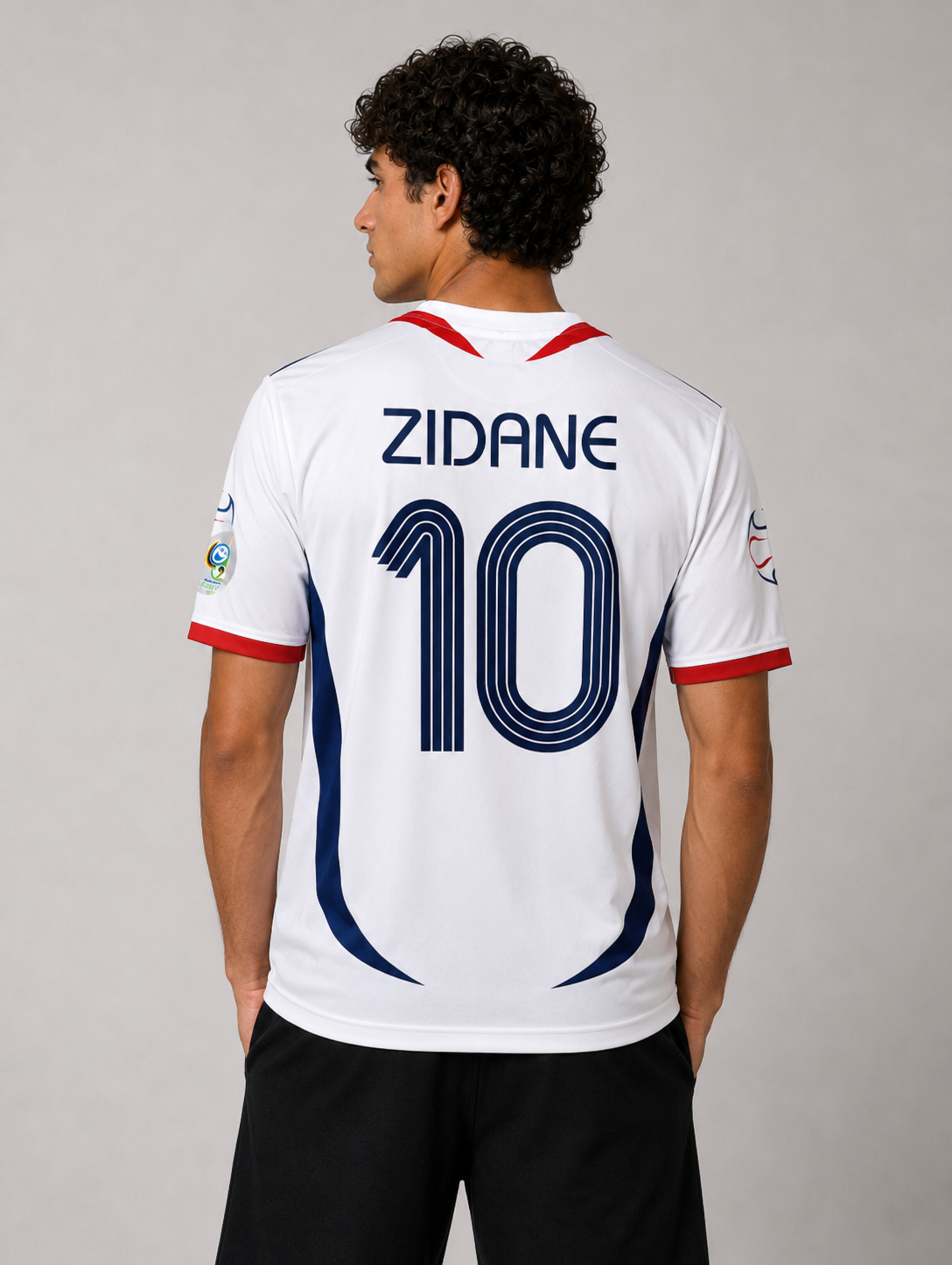 France 2006 ZIDANE 10 Away Retro Jersey