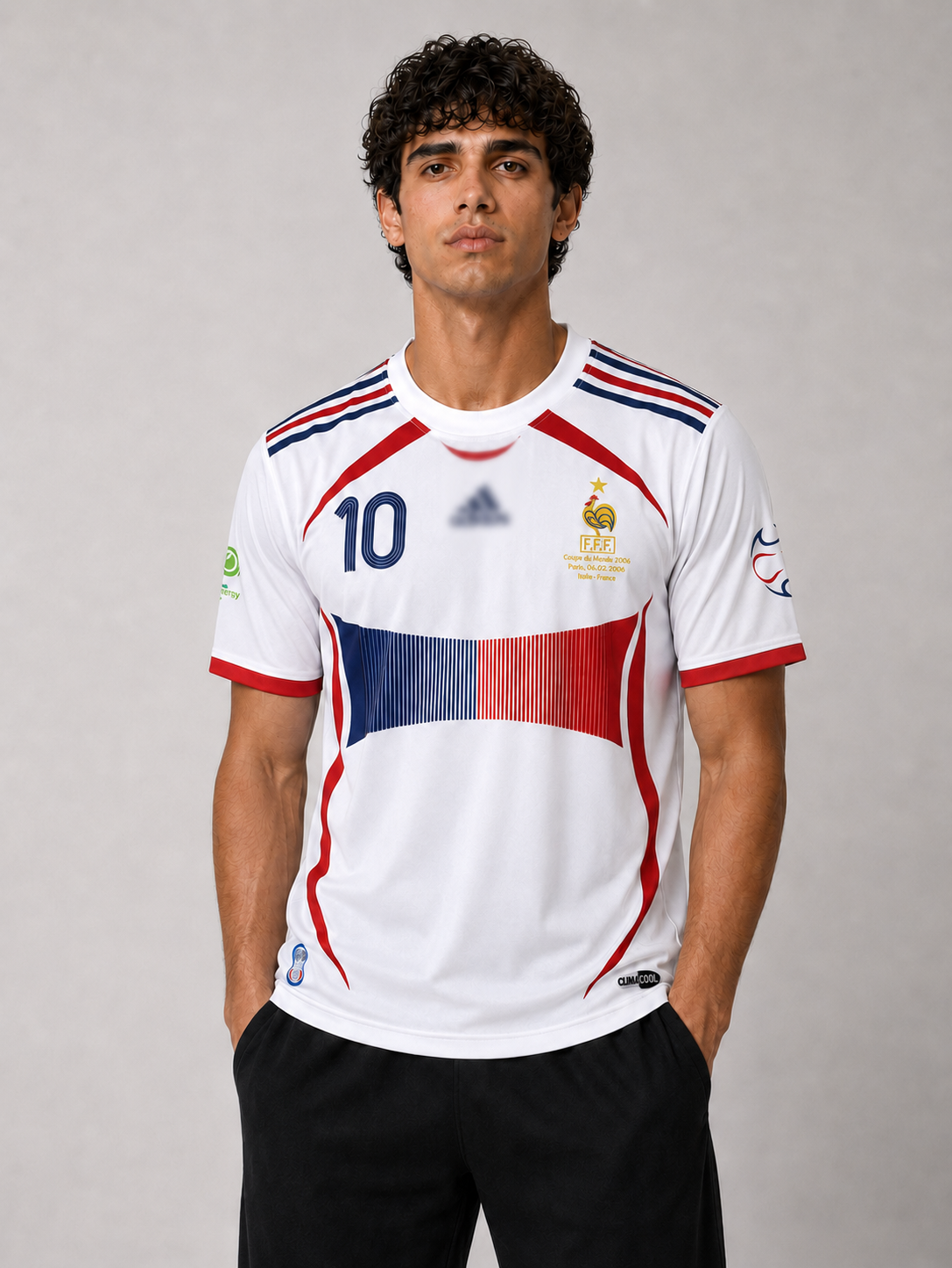 France 2006 ZIDANE 10 Away Retro Jersey