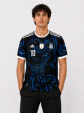 Argentina 26 Away Jersey Messi Embroidery