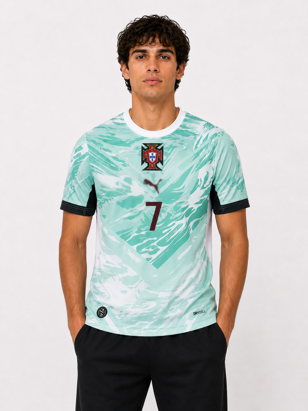 Portugal 2026 Away Jersey Cristiano Ronaldo Sublimation