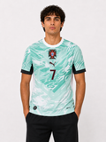 Portugal 2026 Away Jersey Cristiano Ronaldo Sublimation
