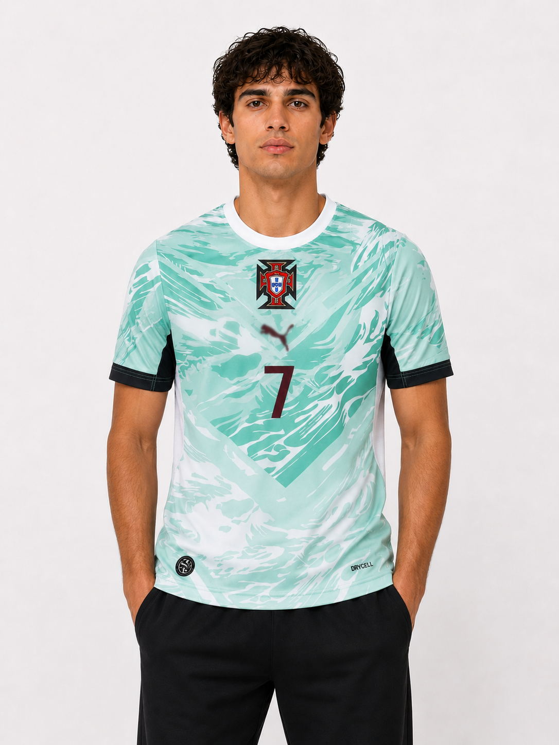 Portugal 2026 Away Jersey Cristiano Ronaldo Sublimation