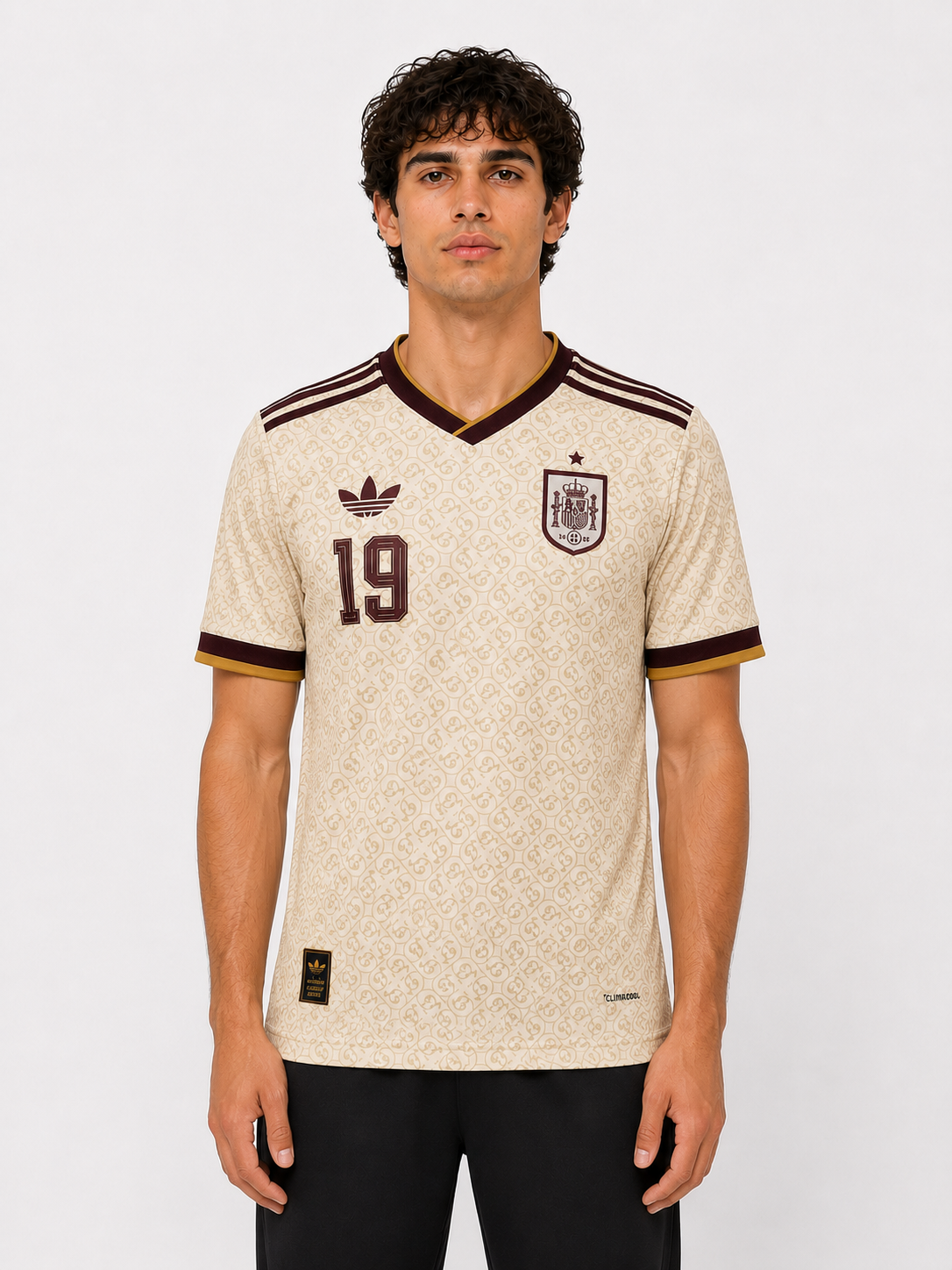 Spain 26 Away Jersey Lamine Yamal Embroidery