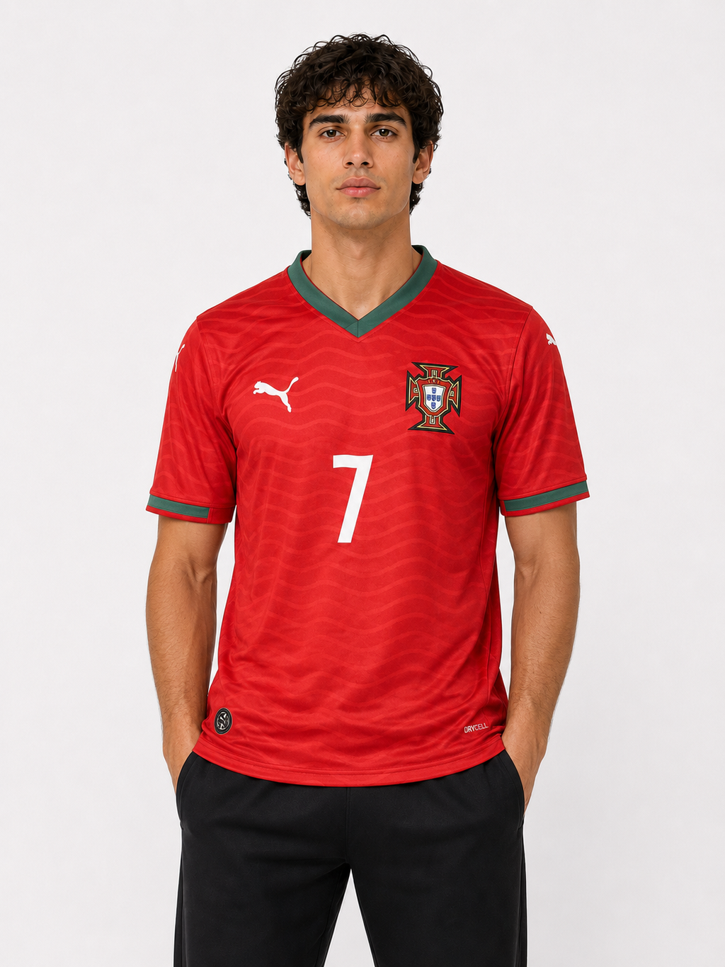 Portugal 2026 Home Jersey Cristiano Ronaldo Embroidery