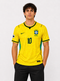 Brazil 26 Home Jersey Neymar Jr Sublimation
