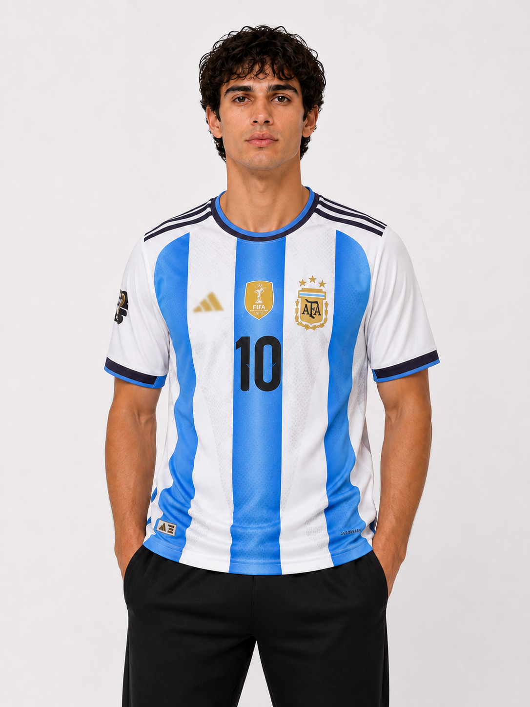 Argentina 26 Home Jersey Messi Sublimation