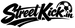 Black 'StreetKick.in' logo on a white background
