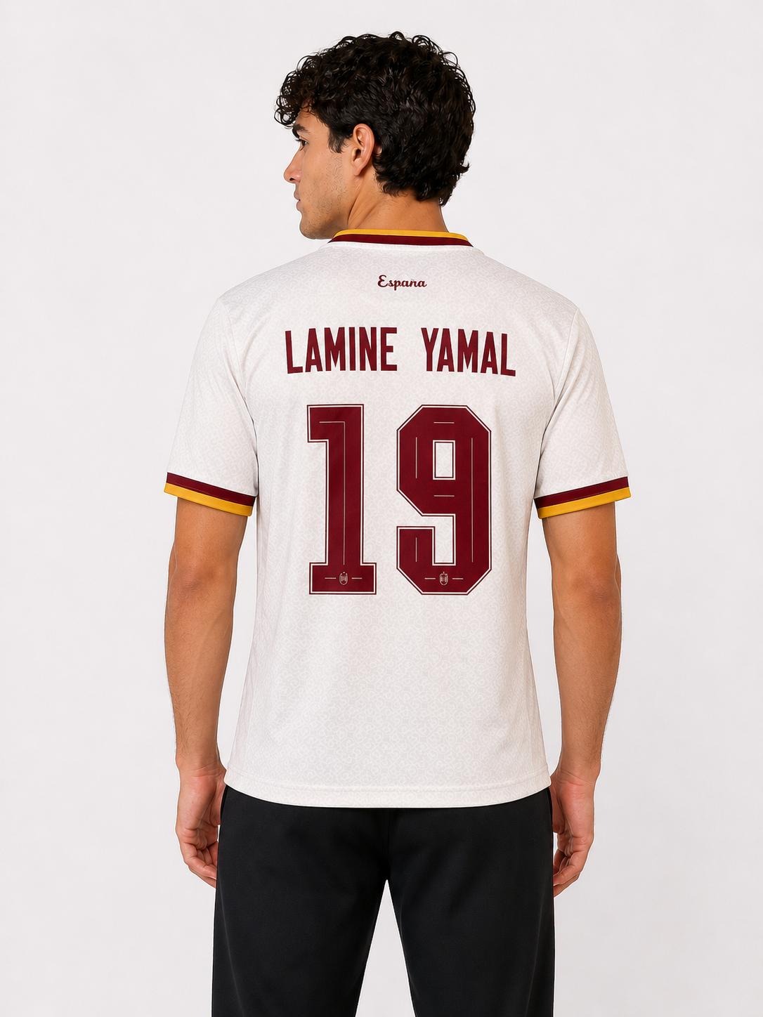 Spain 26 Away Jersey Lamine Yamal Sublimation